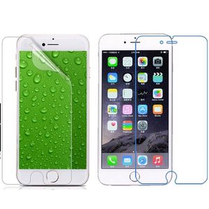 Ultra-dunne matte matte mobiele telefoon Clear beschermers films voor iphone x 7 8 plus 5s stofdicht scherm anti-kras beschermende film geen pakket