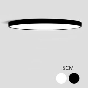 plafonniers LED ultra-minces plafonniers pour le salon lustres hall lampe moderne haute 5cm D2.0