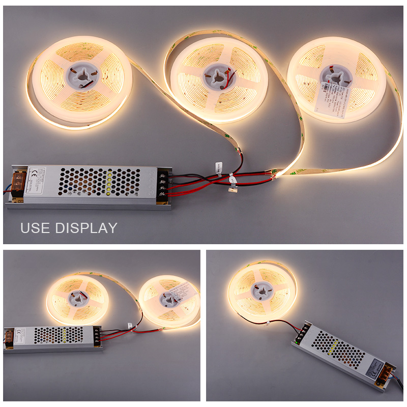 Fuente de alimentación LED Ultra delgada DC 12V 24V Transformadores de iluminación 100W 150W 200W AC180-260V Controlador para luces LED