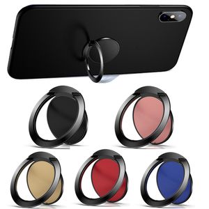 Support de téléphone ultra-mince en métal avec anneau de doigt 360 degrés Support de support de téléphone portable universel pour iphone 13 samsung Huawei XIAOMI LG MOTO