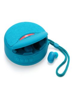 Mini haut-parleur et écouteurs Bluetooth Ultra fins 2 en 1, produits de haute qualité, beau modèle privé, produit 1318407
