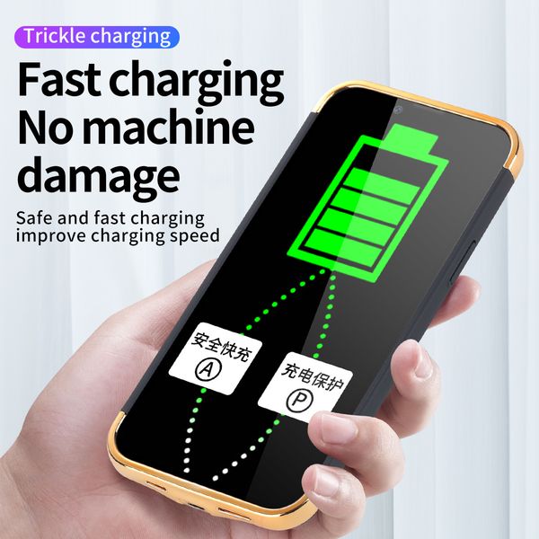 Étui de chargeur de batterie ultra mince pour l'iPhone 13 Pro Max 13 Mini Banque d'alimentation de batterie de batterie pour l'iPhone13