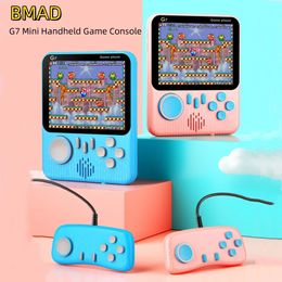 Ultra-Thin Portable Retro G7 Handheld 600 TV Game Player Console Machine 3.5 Color Screen AV Out Pocket Arcade GamePads Kids 240419