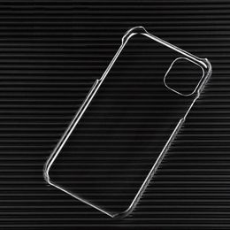 Telefoonhoesjes voor iPhone 11 12 13 Mini Pro Max Ultra Dunne Slanke Transparante PC Hard Case Crystal Clear Plastic Shell Cover voor Samsung S20