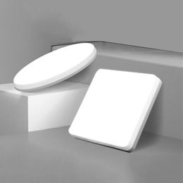 Ultra dunne vierkante LED-plafondverlichting voor kamer 18 W 24 W 36W 48 W koud warm wit licht LED's armaturen paneellamp met behulp van in woonkamers verlichting