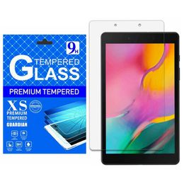 Protectores de pantalla de tableta de vidrio templado ultra delgado para Samsung Galaxy Tab A 10.1 T510 T515 10.5 T590 T595 T295 T387 P200 P205 Película transparente de 0.33 mm 25 piezas con paquete de papel