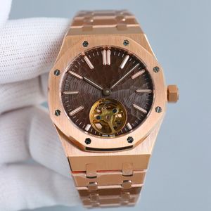 Ultradunne tourbillon wijzerplaat met handgradiënt voor heren, superlichtgevende energieopslag, 60 uur uitzonderlijk processtaal om een luxe horloge met dubbelzijdige lens van saffier te creëren