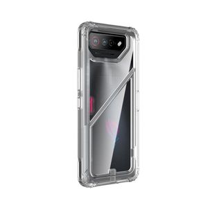 Coque arrière antichoc en acrylique transparent pour cadre en TPU ultra-mince pour coque Asus ROG Phone 7 7 Pro