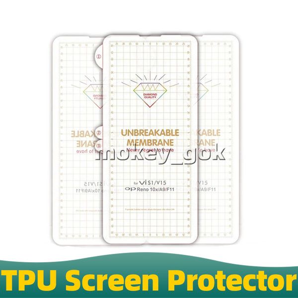 Protecteur d'écran Ultra-fin en TPU, Film de protection incurvé 3D pour Reno 4 Pro Find X3 X5 Reno 8T 5G 9PRO