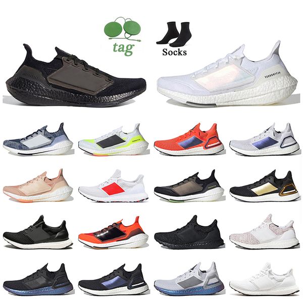 Ultraboosts 20 22 Chaussures de course Créateur de mode Femmes Hommes Beige Gris Rose Ultra Boost19 4.0 Cloud Blanc Noir Coureurs Baskets Sports de plein air Taille 36-45