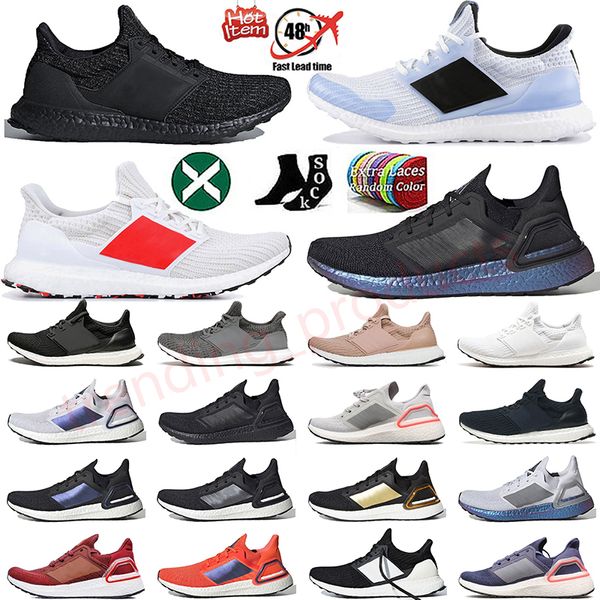 Ultraboosts 20 UB Hombres Zapatos para correr casuales Entrenadores 6.0 4.0 5.0 Ultra Core Triple Negro Blanco Tenis Metálico Tech Indigo Dash Gris Dhgate Diseñador Zapatillas de deporte Runner 45