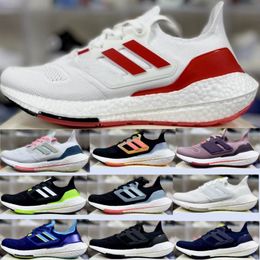 Ultraboosts 22 UB 8.0 Heren Loopschoenen Primeknit Web NDA UI Lichtroze Donkerblauw Popcorn Ultras Beige Wit Geel Oranje Zwart Rood Darth Vader Sport Sneaker HP2485