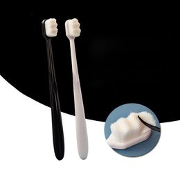 Ultrafine nano tandenborstel miljoenen zachte vezelgolfborstel milieuvriendelijke volwassenen kinderen antibacteriële draagbare familie orale zorg3265455
