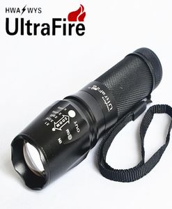 Ultrafire 878 26650 Zoom Lampe de poche T6 L2 MINI RECHARGable Mini extérieur imperméable LongRange Riding1016142