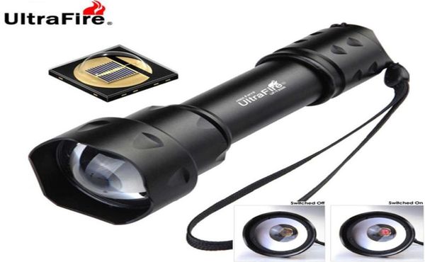 UltraFire T20 10W lampe de poche IR 850nm 940nm Vision nocturne torche Zoomable LED lampe de poche infrarouge lampe de poche de chasse tactique 2103222501644