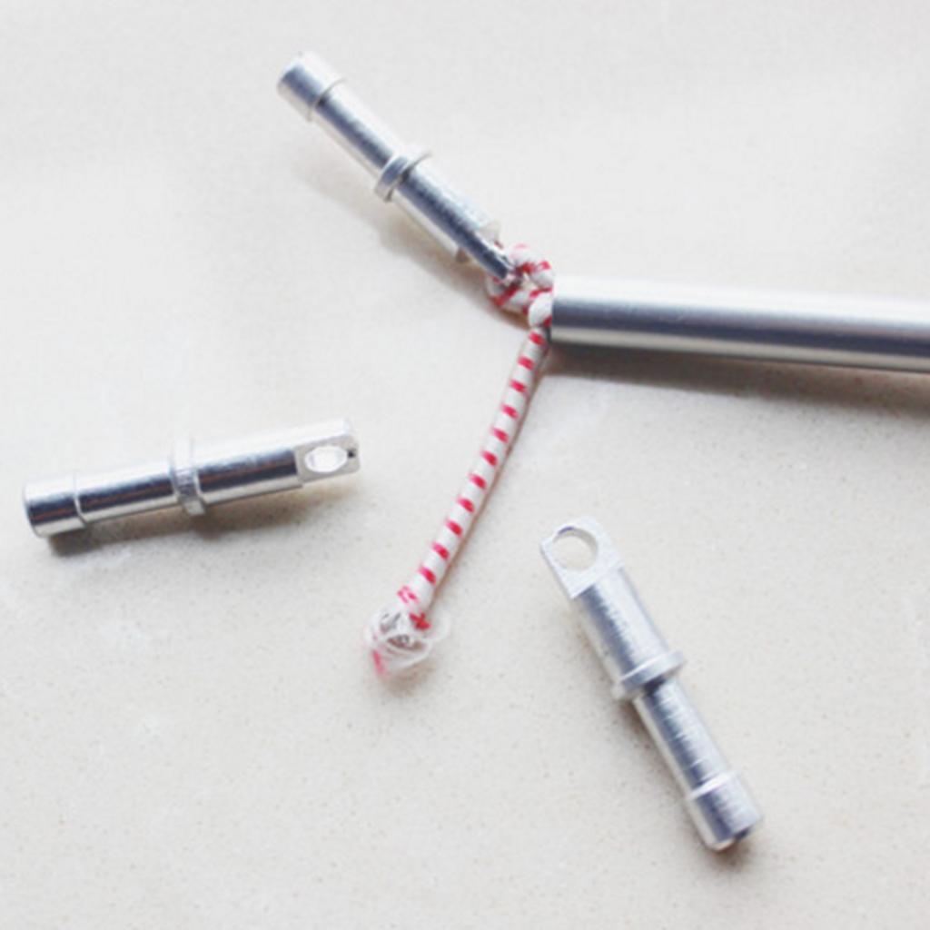Ultraleichte Aluminiumstab -Zeltstangen -Stecker Ersatzzubehör (Endspitzen, 5pcs / Pack) 9,5 mm / 11mm