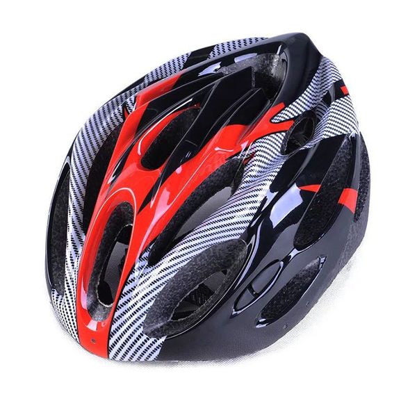 Casque de vélo ultraléger Casquette de sécurité moulée intégralement Chapeau d'équitation Casque de vélo de montagne