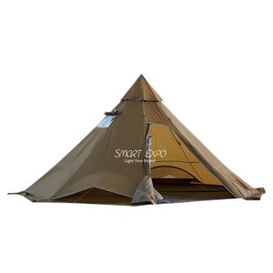 Ultralight Pyramid Camping Shelter Canvas Hot Tent OS11