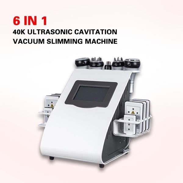 Ultrasonores 2021 Portable 40K Cavitation Face Face Minceur Poids de la machine Réduisez la graisse Burning RF LIPO LIBES VACCUM Sculpture de la peau Dispositif de beauté