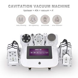 Machine amincissante à Cavitation ultrasonique, Laser Lipo RF, radiofréquence, raffermissement de la peau, réduction de la Cellulite, équipement de beauté
