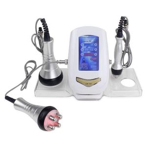 Cavitation ultrasonique amincissant la machine 3 en 1 RF 40K Fat Burning Face Lifting Machines de serrage Utilisation à domicile Équipement de perte de beauté