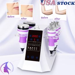 Ultrasonic Cavitation Slimming Machine 5 in 1body Body Vacuum Frequency RF Salon Spa Beauty Equipment Stock aux États-Unis !!!