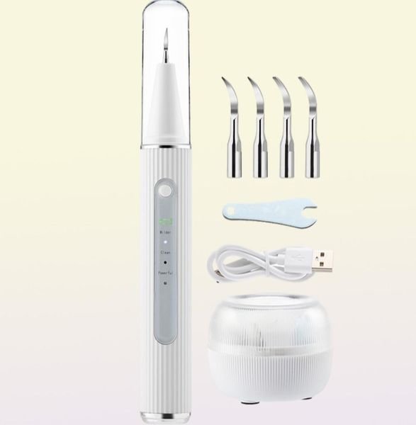 Dissolvant de tartre dentaire électrique à ultrasons, avec caméra HD, nettoyeur de tartre dentaire, élimination des taches 2202283183060