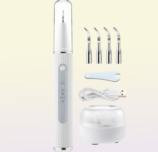 Dissolvant de tartre dentaire électrique à ultrasons, avec caméra HD, nettoyeur de tartre dentaire, élimination des taches 2202287645582