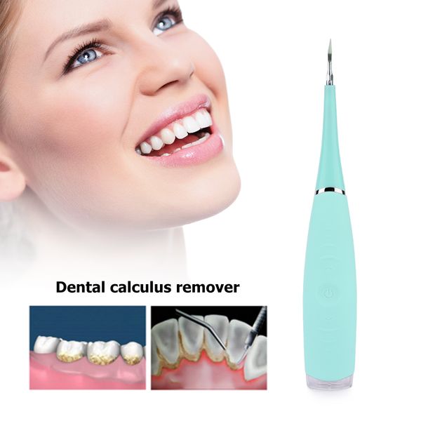 Ultrasonic Dental Tartar Remover Dents Stain Eraser Dent Calculus Remove Usb Charging Dentist Scraper Ora Care Cleaning Free Ship 10pcs