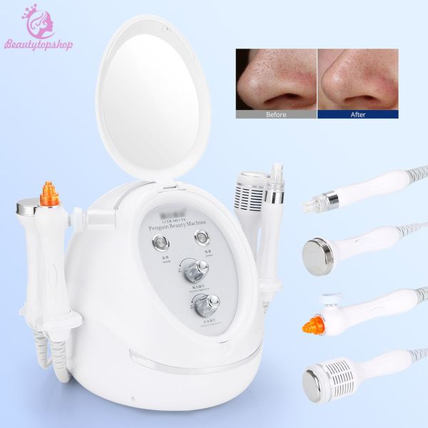 Máquina ultrasónica de belleza para el cuerpo y la cara, terapia de luz LED de fotones faciales, eliminación de acné en el hogar, dispositivo de rejuvenecimiento de la piel