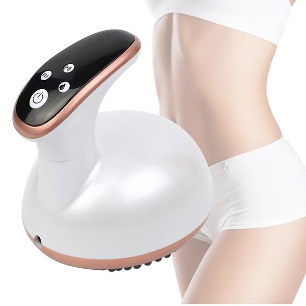 Masajeador de calor por cavitación ultrasónica EMS para el cuidado de la piel, quemador de grasa, máquina de masaje corporal para esculpir