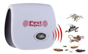 Ultrasonic Pest Reject Reject Control Contrôle électronique Repulsion Rat Rat anti-ronge Cockroach Mosquito Insect Killer7083369
