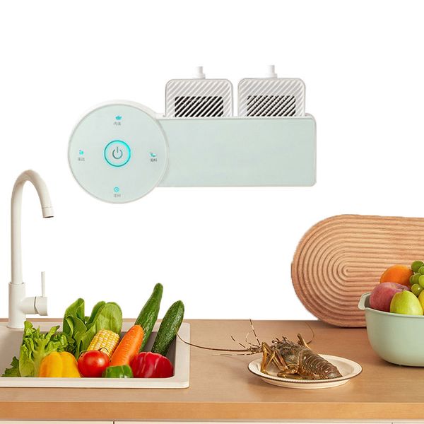 Purificador ultrasónico multifuncional, generador de ozono activo, desinfectante, purificador de frutas y verduras, preparación de agua y alimentos