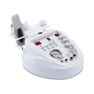 Ultrasone huidschubber gezicht diamant dermabrasie peeling foton microcurrent bio tillende gezicht verjonging anti verouderende microdermabrasie schoonheidsmachine