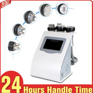 Machine amincissante sous vide à ultrasons par cavitation RF, lumière LED, photons, raffermissement de la peau, système de combustion des graisses, anti-cellulite, RF multipolaire