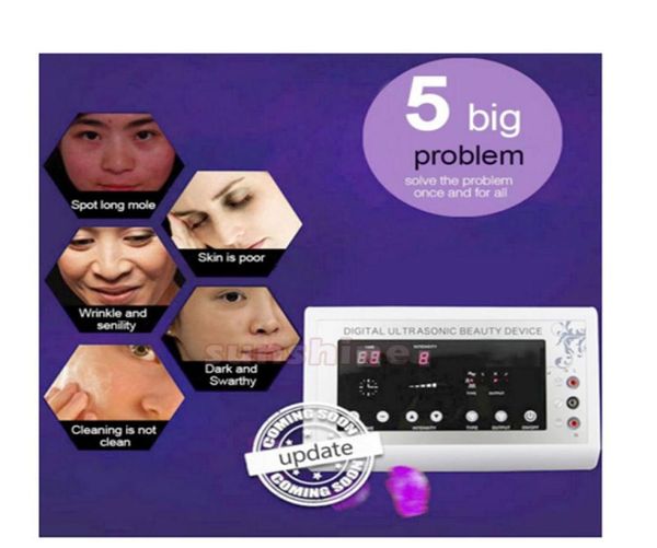 Ultrasonic ultrasons cutané Déliement Spot Mol Tatouage Élimination du corps Thérapie Face Spa Dispositif Massage Instrument Machine de beauté 3193319