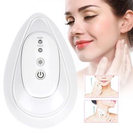 Vibration ultrasonique Massage du visage Enlèvement de l'œdème Resserrement de la peau Lifting Raffermissant Rides Supprimer la machine de beauté Soins du visage