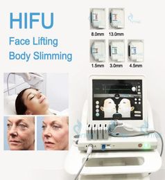 Machine à ultrasons HIFU pour lifting du visage, raffermissement de la peau, équipement de beauté, élimination des rides, 10000 SS, focalisée à haute intensité6962983