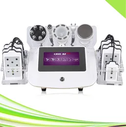 Ultrasone Kim 8 Cavitatie RF Laser Lipo Machine Portable 6 In 1 witte salon Gezondheid Schoonheid Slank lipolaser Vacuüm Butt Lift Body Beelding Vet Cavitatieapparaat