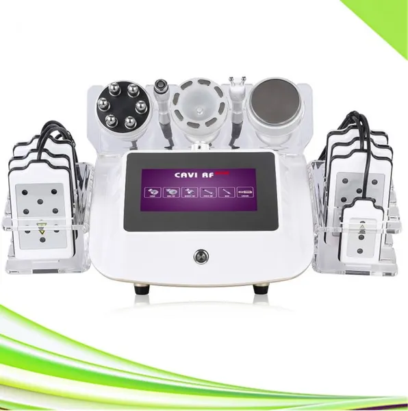 ultrasonido kim 8 cavitación rf láser lipo máquina portátil 6 en 1 salón blanco salud belleza adelgazar lipolaser vacío glúteos cuerpo esculpir grasa dispositivo de cavitación