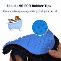 Échographie pour animaux de poils Gant Gant de chien Gant pour chiens pour chiens Brosse de cheveux pour animaux pour chien toilettage de chat deding