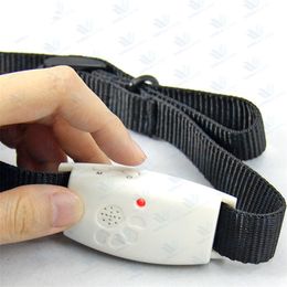 Collier répulsif pour animaux de compagnie à ultrasons électronique Anti-moustique puces et tiques colliers blancs portables durables offre spéciale 17 5we ff