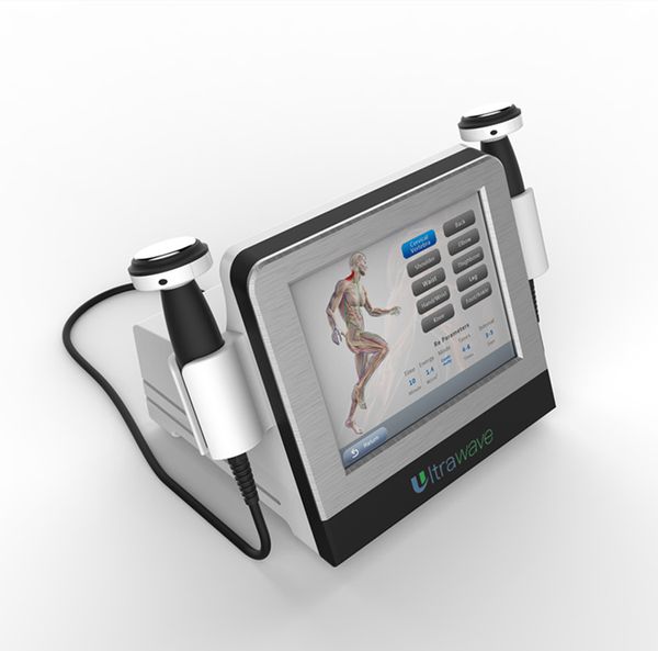 Appareil de physiothérapie à ultrasons Gadgets de santé Équipement de soulagement de la douleur corporelle avec 1MHz à 3MHz Double Chanel