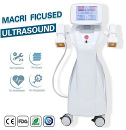 Ultrasone afslanke machine macro -gefocust scannen echografie gewichtsverlies lichaam afslanke schoonheidsapparatuur