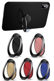 Support de téléphone ultra-mince en métal avec anneau de doigt, support de téléphone portable à 360 degrés universel pour iphone 13 samsung Huawei XIAOMI LG MOTO3744283