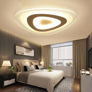 Ultradunne Opbouw Modern LED Plafondlamp voor Woonkamer Slaapkamer Lustres de Sala Acryl Plafondverlichting