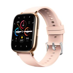 UM68T Volledig aanraakscherm 1.69 Bluetooth -horloge Stap Temperatuurdetectie Dynamische hartslag Slaap Smart Watch AirPods