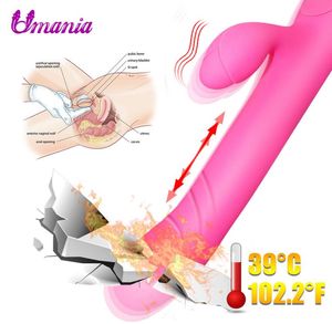 Vibromasseur pulsateur Umania G Spot poussant d'énormes vibromasseurs électriques pour femmes jouets vibrants sexuels pour adultes S181010038193701