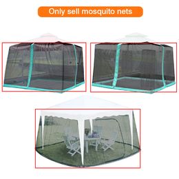 Paraguero mosquito neta altura ajustable pantalla portátil portátil portátil resistente al cañón de glorieta de cañón de mosquito al aire libre acampar