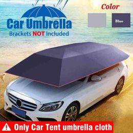Paraguas Sombrilla Cubierta de parasol Tela de tienda para coche Barbacoa al aire libre Picnic Pesca Anti-UV a prueba de lluvia